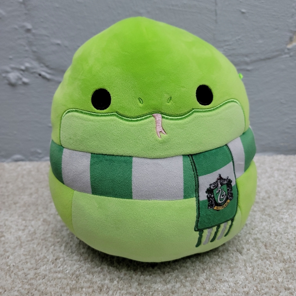 Wizarding World of Harry Potter Slytherin Green Snake 10 inch Squishmallow